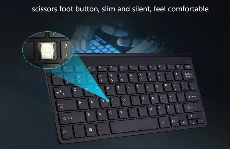 2.4 GHz Wireless Mini Keyboard And Optical Mouse Set DC-THE CEO