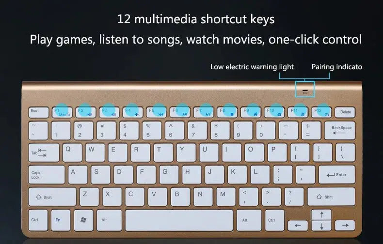 2.4 GHz Wireless Mini Keyboard And Optical Mouse Set DC-THE CEO